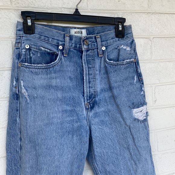 AGOLDE ‘90s Loose Fit Distressed Jeans 24 - Picture 3 of 8